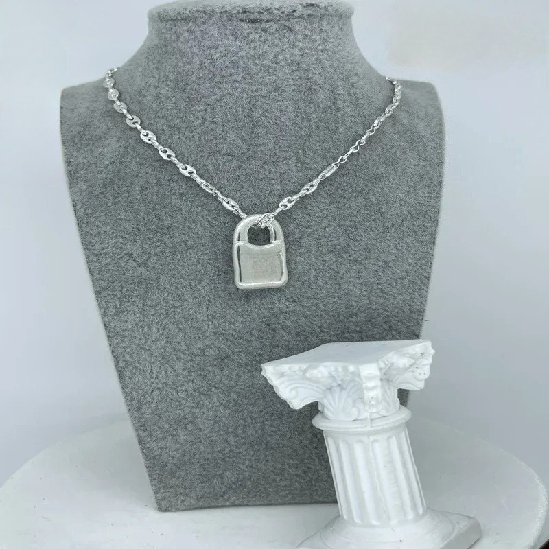 Chain Lock Combination - Accessori da donna con collana con