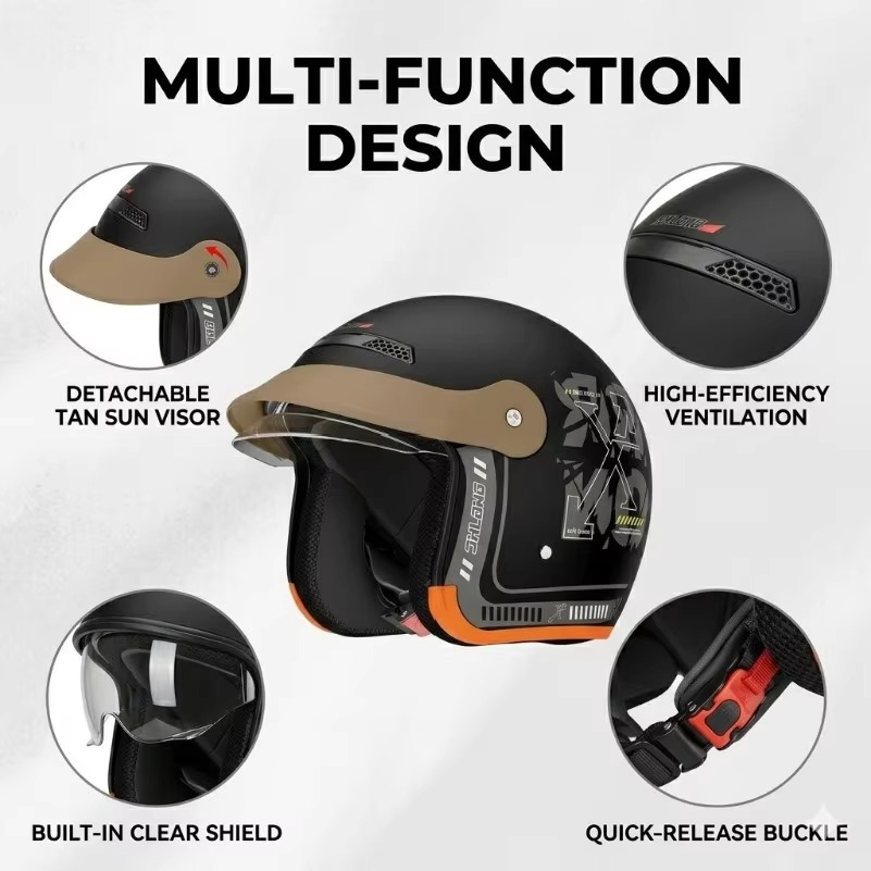 Casco Mezzo Integrale Retrò An - Commute Cycling Helmet recensione e prezzo