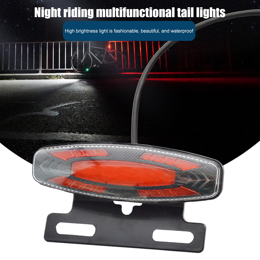 Ebike Freno Anteriore Luce Pos - Bike Light Front Rear recensione e prezzo
